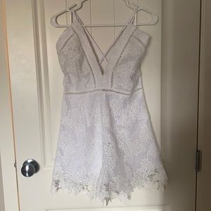 Revolve White Jumpsuit